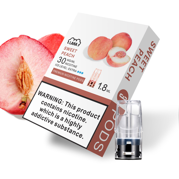 LANA煙彈 LANA電子煙發光煙彈 口味齊全 適用一代電子煙主機